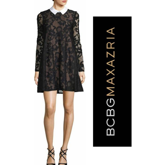 BCBGMaxAzria Dresses & Skirts - NWT BCBG MAX AZRIA XS ROXINE CITY BLACK MINI DRESS